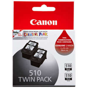 Canon PG 510 Black Ink Twin Pack