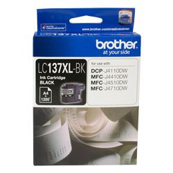 brother LC137XL-BK ink cartridges