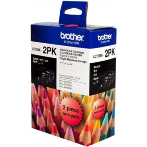 Brother LC73BK-2PK-Black Twin Pack