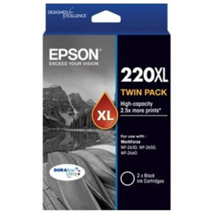 Epson 220XL Black Twin Pack