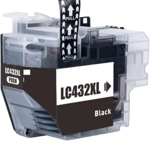 Brother LC432XLBK Black Compatible Ink Cartridge